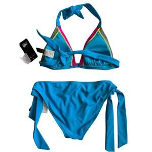 ABS Blue 2-Piece Bikini – Size M – New with Tags